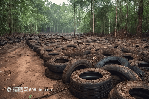 工業(yè)生產橡膠制品圖片
